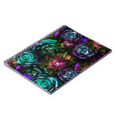 Donk Wonderland Bold Glamor Floral Flowers Notitieboek (Linkerzijde)
