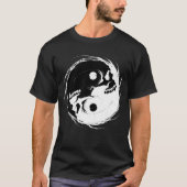 Donk Yin Yang Vampire Skull Religbol T-shirt (Voorkant)