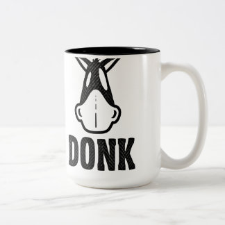 DONK - zwart op wit - Mok