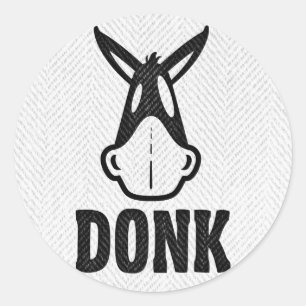 DONK - Zwart op Wit - Sticker Set