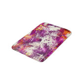 Donker Abstract Blots Achtergrond Badmat (Gekanteld)
