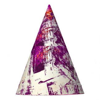 Donker Abstract Blots Achtergrond Feesthoedjes