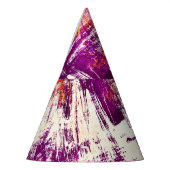 Donker Abstract Blots Achtergrond Feesthoedjes (Links)