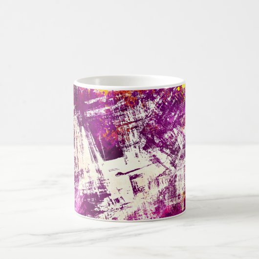 Donker Abstract Blots Achtergrond Koffiemok (Center)