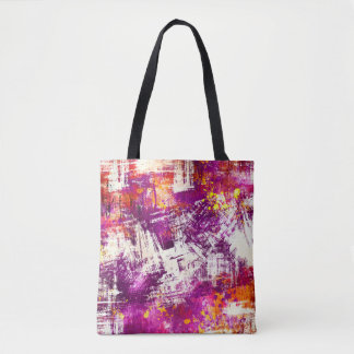 Donker Abstract Blots Achtergrond Tote Bag