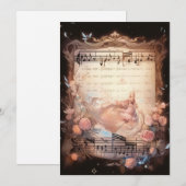 Donker Abstract Kerst Kaarten - Digitaal (Voorkant / Achterkant)