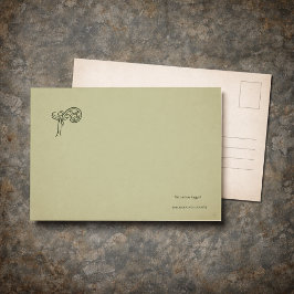 Donker Academisch Geschenk voor Liefhebbers van Bo Briefkaart