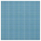 Donker Aqua Stip Gebreide Katoen Stof (Swatch)