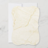 Donker Blauwgroen Bloemen Bruiloft Boeket Save The Date (Achterkant)