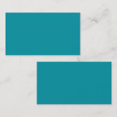 Donker Blauwgroen Groen Visitekaartje (Voorkant / Achterkant)