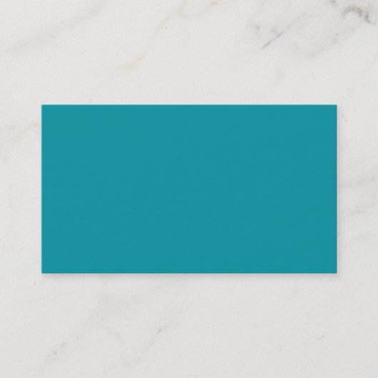Donker Blauwgroen Groen Visitekaartje (Voorkant)