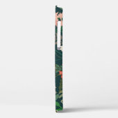 Donker Bloemen Botanisch Naadloos Patroon Case-Mate iPhone Case (Achterkant / Links)