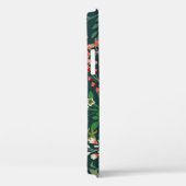 Donker Bloemen Botanisch Naadloos Patroon Case-Mate iPhone Case (Achterkant / Rechts)