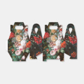 Donker Bloemen Rozen Schilderen Kunst Favor Box Bedankdoosjes (Uitgevouwen)