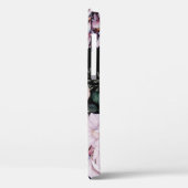 Donker Bloemen Waterverf Naadloos Ontwerp Case-Mate iPhone Case (Achterkant / Links)