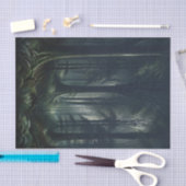 Donker Bos bij Twilight Sweet 16 Bruiloft Tissuepapier (Craft)