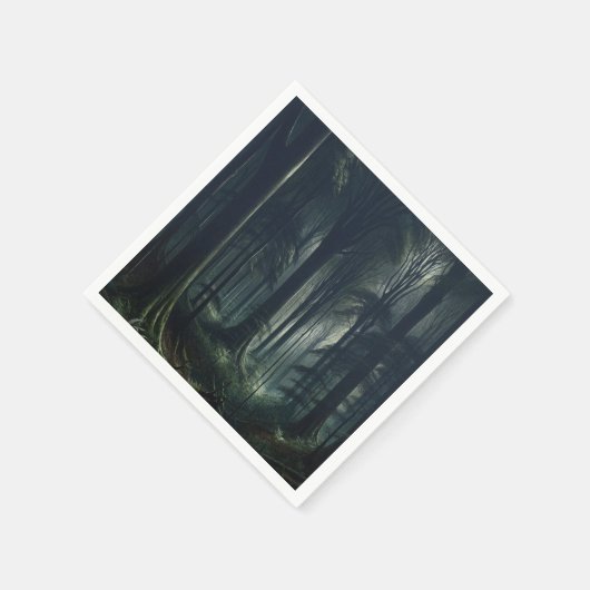 Donker bos bij Twilight Sweet 16 Servet (Hoek)