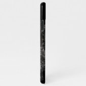 Donker bos | Snowy Forest Phone Case iPhone Hoesje (Rechterkant)