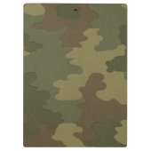 Donker camouflageklembord klembord (Achterkant)