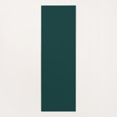 Donker Cyaan Kleurenpalet Moderne Douane Yogamat (Achterkant)