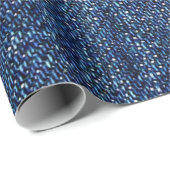 Donker denim cadeaupapier (Rol Hoek)