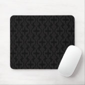 Donker & Elegent patroon Mousepad Muismat (Met muis)