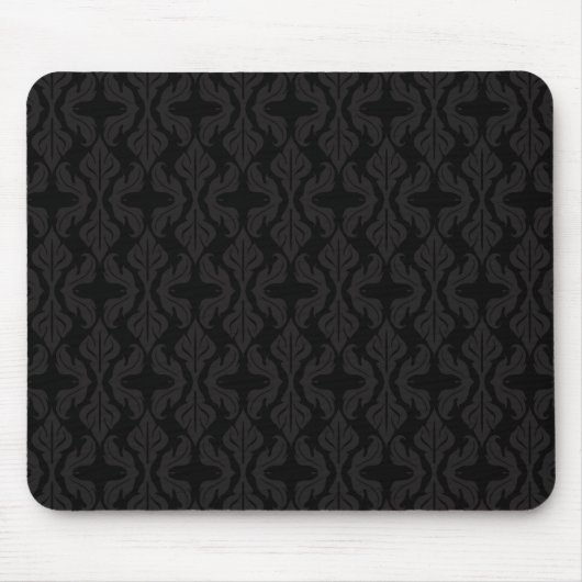 Donker & Elegent patroon Mousepad Muismat (Voorkant)