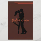 DONKER EN AARDS DE SCHORT DOUCHE SPEL KAART FLYER (Achterkant)