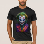 Donker en boeiend Joker Portret T-Shirt Ontwerp (Voorkant)