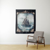 Donker en dromerig sprookjeskasteel wandkleed (In situ)