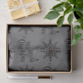 Donker en Gotisch Kerst Tissue Papier (Geschenk)