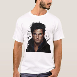 Donker en knap t-shirt