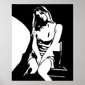 Donker en licht 18 poster