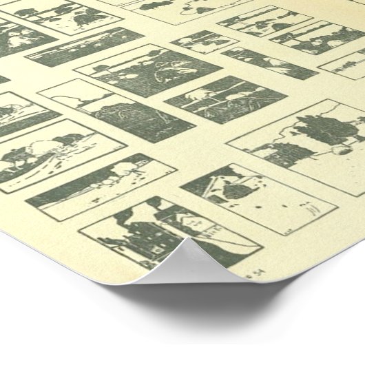 Donker en licht poster (Hoek)