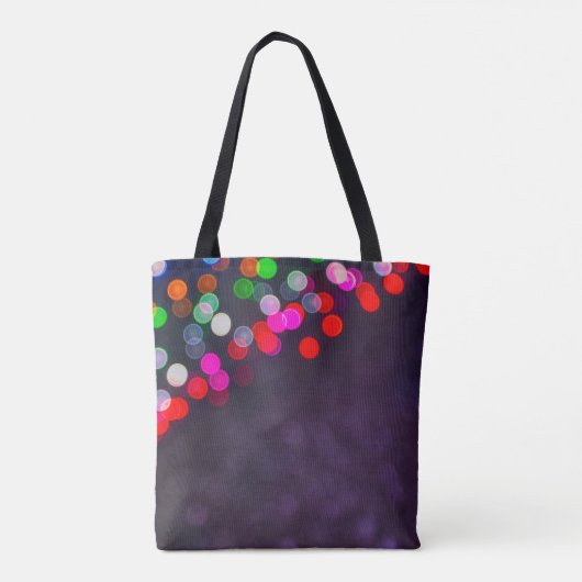 Donker en licht tote bag (Achterkant)