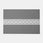 Donker en lichtgrijs deurmat (Voorkant)