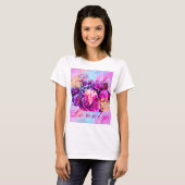 Donker en liefdevol T-shirt voor dames (Voorkant volledig)