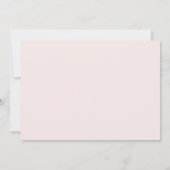 Donker en Moody Roos Roze Floral Boho Wedding Save The Date (Achterkant)