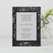 Donker en Spooky Haunted Forest Halloween Kaart (Staand voorkant)