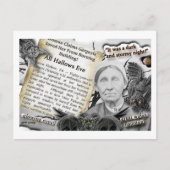 Donker en Stormy Night. Briefkaart (Voorkant)