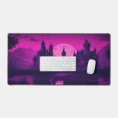 Donker esthetische vampier kasteel muismat bureaumat (Keyboard & Muis)