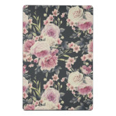  donker, Floral, gepersonaliseerd klembord (Achterkant)