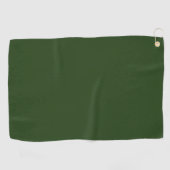 Donker Forest Green Golfhanddoek (Horizontaal)