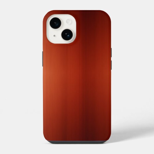 Donker Geborsteld Mahonie iPhone Hoesje (Achterkant)