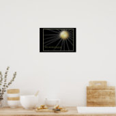 Donker genoeg poster (Keuken)