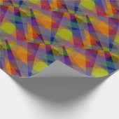 Donker geometrisch - inpakpapier (Hoek)