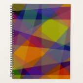 Donker geometrisch - Planner (Voorkant)