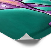 Donker gezicht poster (Hoek)