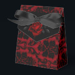 Donker Gotisch Roos Bedankdoosjes<br><div class="desc">Elegant gotisch ontwerp.</div>