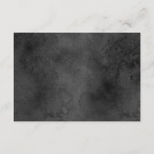 Donker Gotisch Zwart Waterverf Moth Details Informatiekaartje (Achterkant)